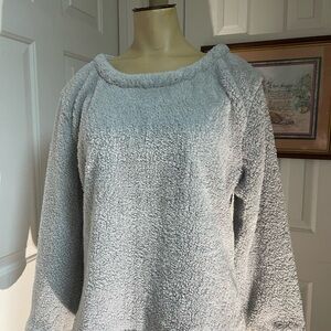 Serra Soft Gray Women's Crew Neck Sweater